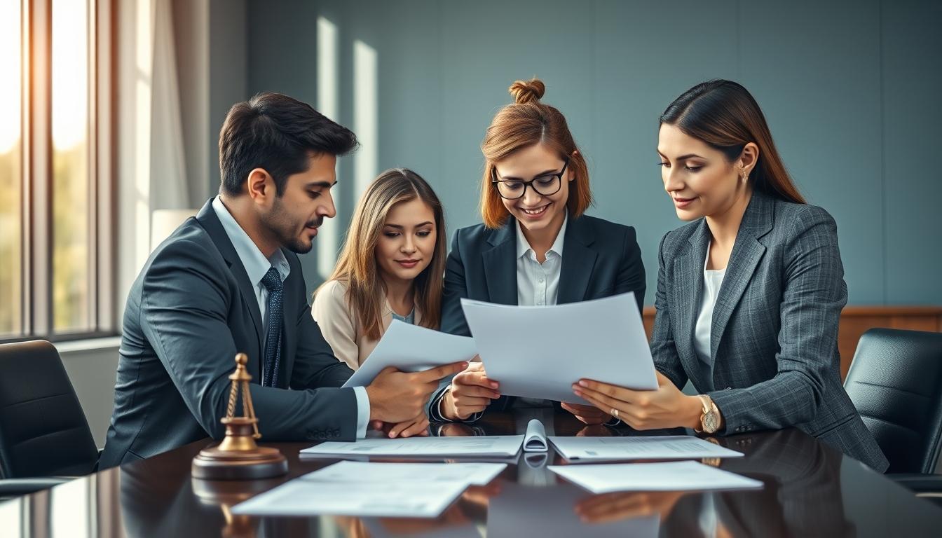 Property settlement documents and transfer review